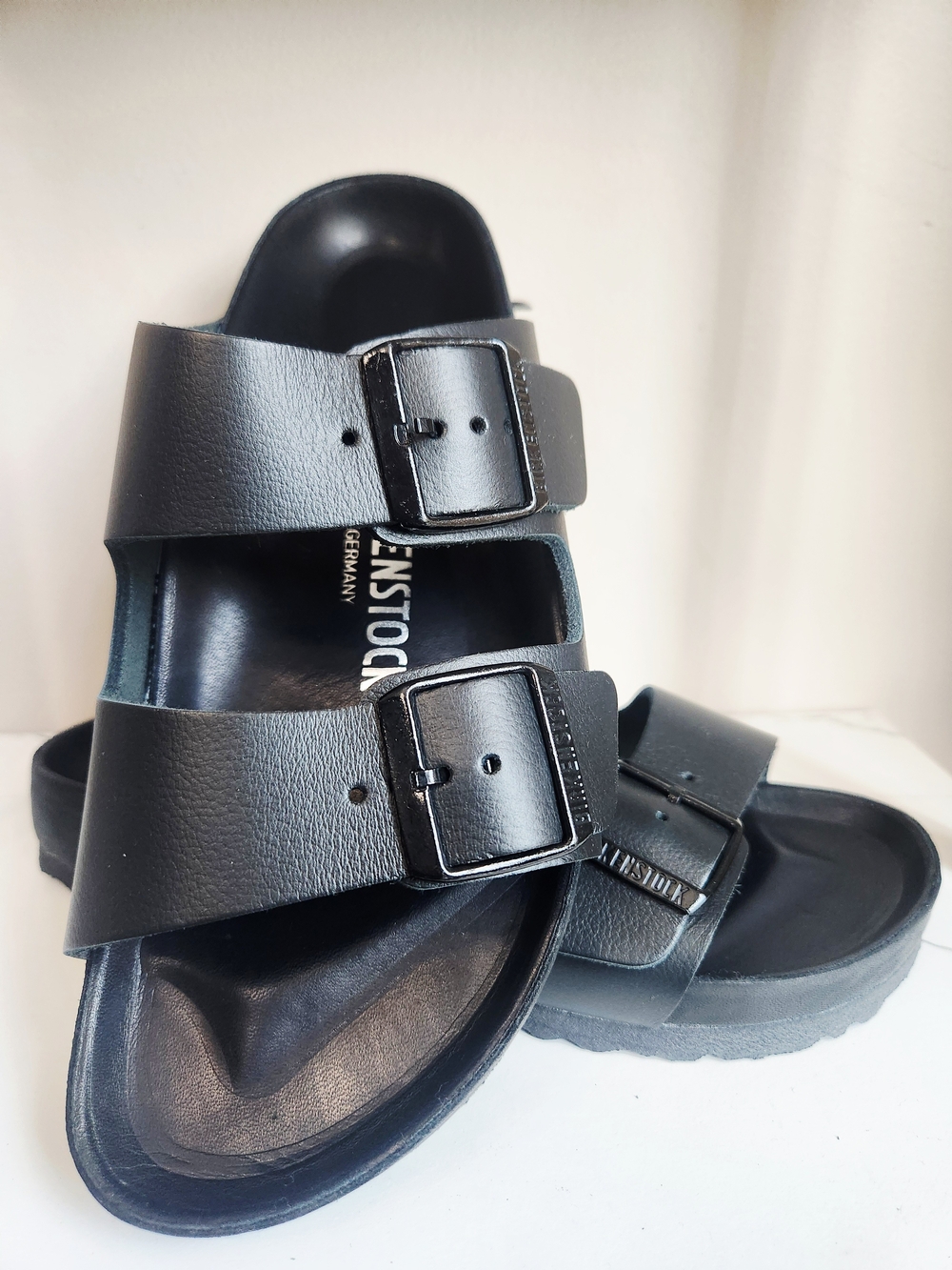 Birkenstock Arizona Two-Buckle Leather Sandals